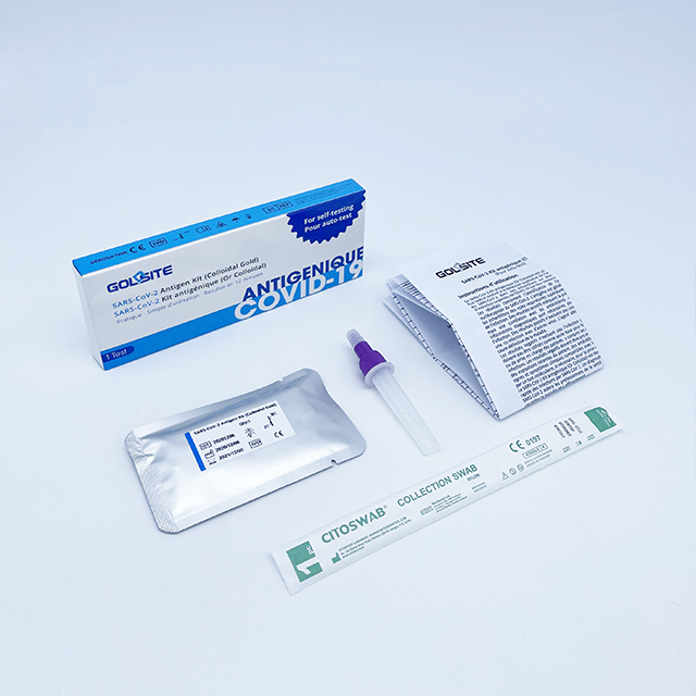 Kit de teste rápido de antígeno da Covid (RAT)