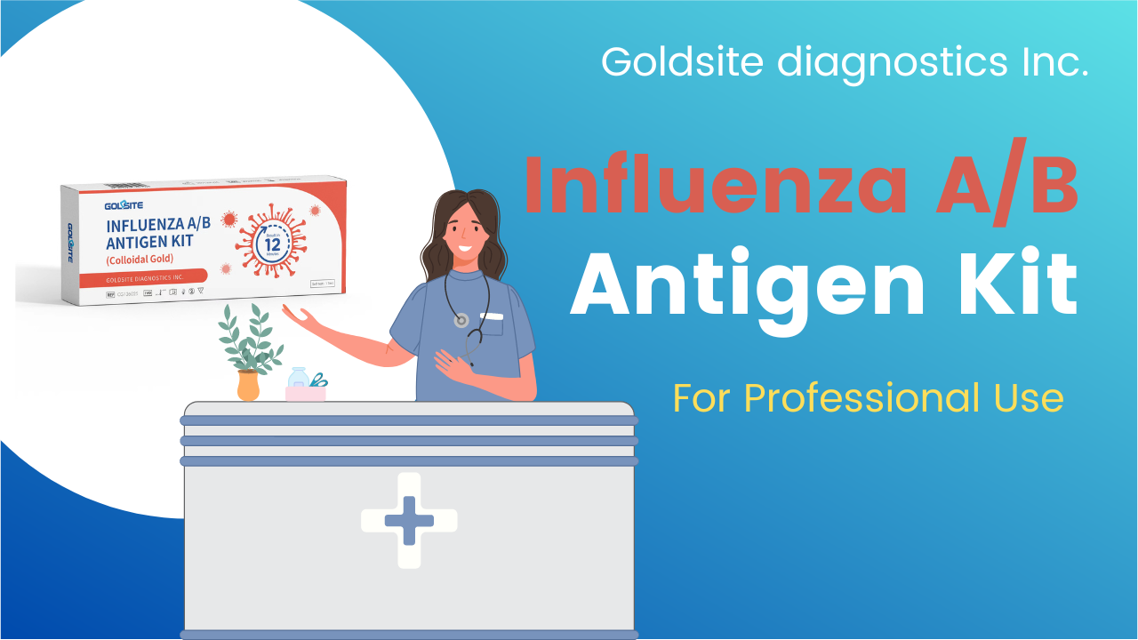 Vídeo instrutivo: Teste rápido do antígeno da gripe A/B