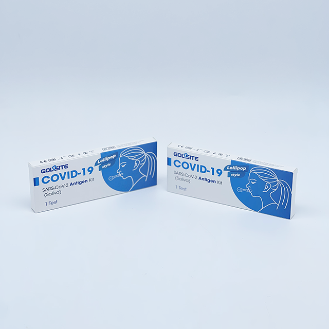Kit de autoteste de antígeno de caneta de saliva COVID-19 atualizado 2022